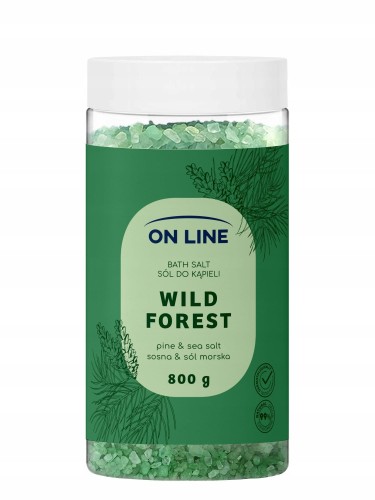 On Line sól do kąpieli WILD FOREST 800g-31400