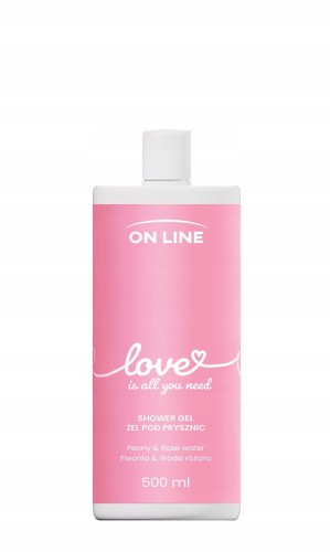 On Line żel pod prysznic 500ml Love-31449