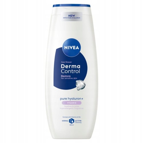 Nivea żel pod prysznic 500ml DERMA CONTROL RESTORE-31469