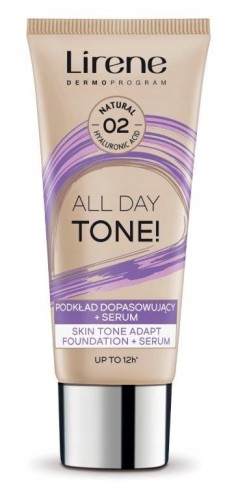 Lirene podkład dopasowujący ALL DAY TONE! 02-31682