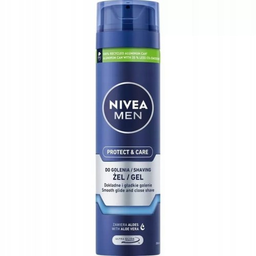 Nivea Men żel do golenia 200ml PROTECT & CARE-31737