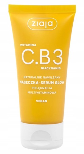 Ziaja WITAMINA C B3 maseczka serum GLOW 50ml-31823