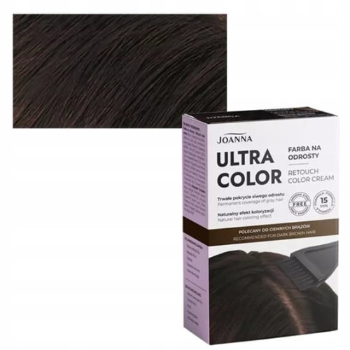 Joanna Ultra Color farba na odrosty ciemny brąz-31940