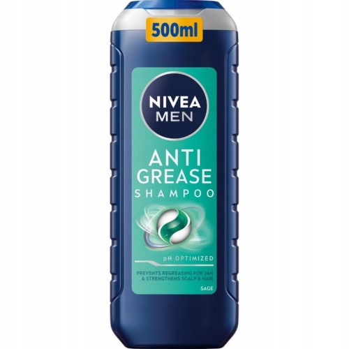 Nivea MEN szampon do włosów ANTI GREASE 500ml-31945