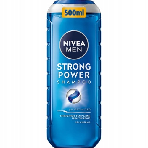 Nivea MEN szampon do włosów STRONG POWER 500ml-31947