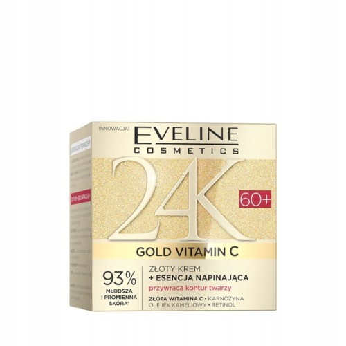 Eveline24K Gold Vitamin C krem do twarzy 60+ 50ml-32098