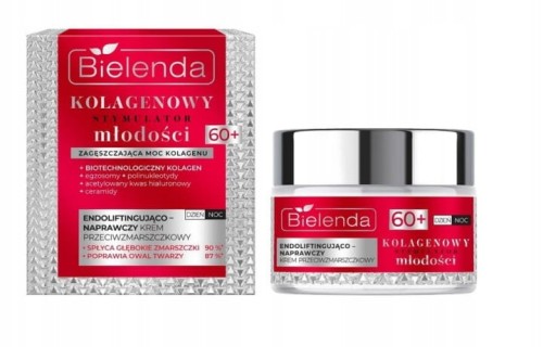 Bielenda Kolagenowy Stymulator Młodości krem 60+-32124