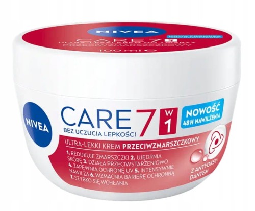 Nivea CARE 7w1 krem przeciwzmarszczowy 100ml-32120