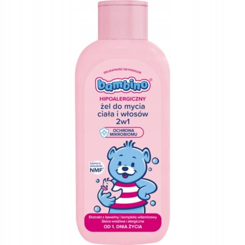 BAMBINO żel do mycia ciała i włosów 400ml-32160