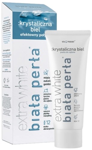 Biała Perła pasta do zębów KRYSTALICZNA BIEL 75ml-32177