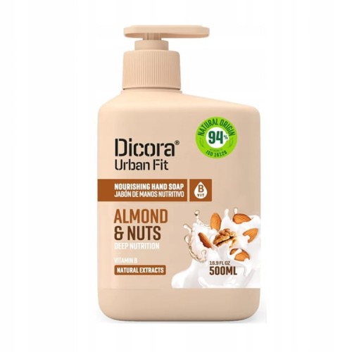 Dicora mydło do rąk ALMOND & NUTS 500ml-32205