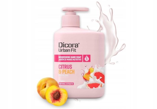 Dicora mydło do rąk CITRUS & PEACH 500ml-32206