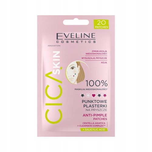 Eveline CICA SKIN plasterki na wypryski 20szt.-32273